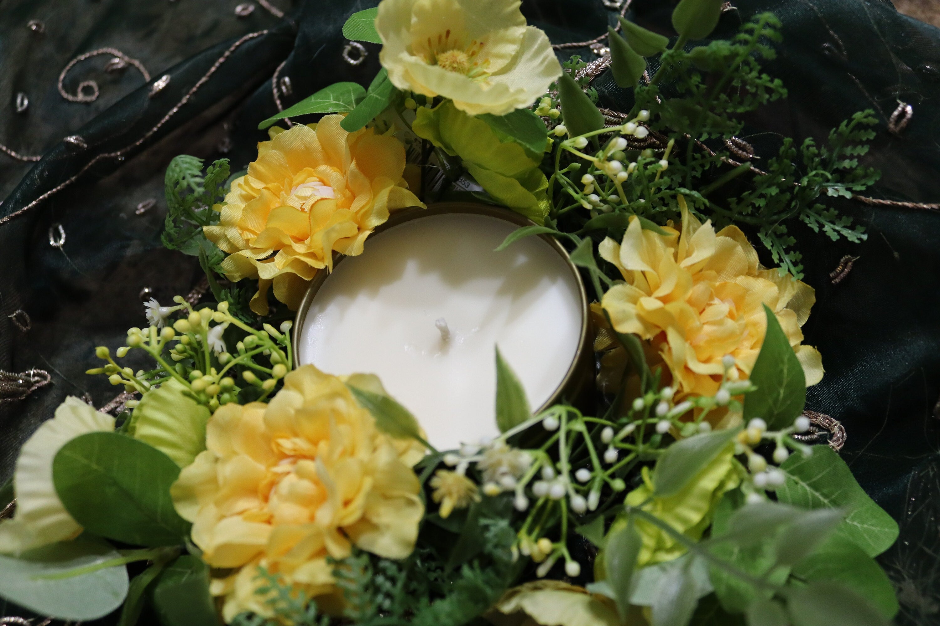 Black Raspberry Vanilla Soy Wax Scented 8oz Candle Silver or Gold Travel Tin