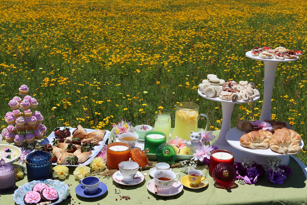 Soy Candle 24oz in Orange Diamond Glass Jar