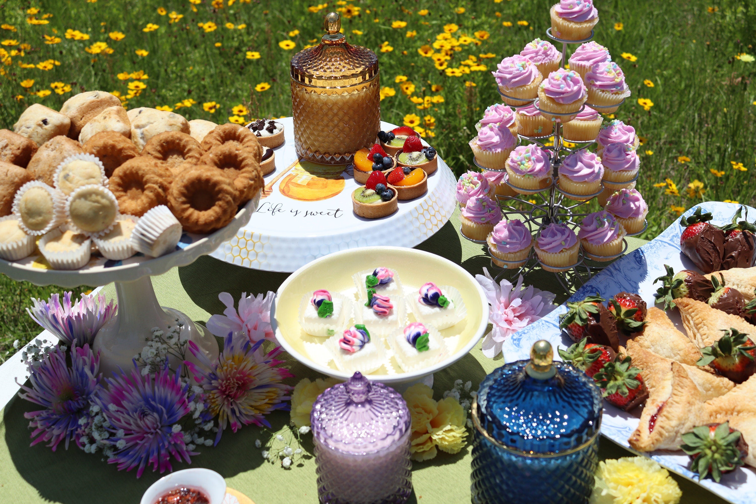 Soy Candle 8.5oz in Prism Diamond Glass Jar