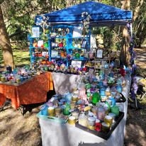 Peach Nectar Soy Wax Scented 8oz Candle Silver or Gold Travel Tin